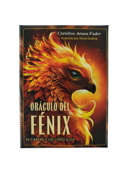 Oráculo del Fénix 44 cartas y un libro guía