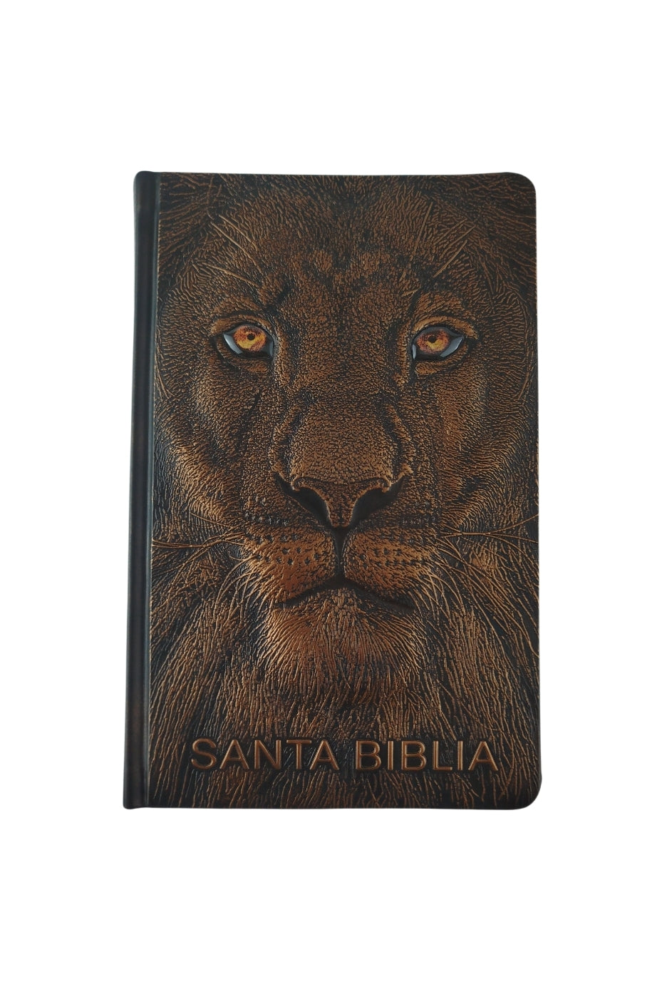 Biblia RVR 1960 Letra grande León de Judá edición especial bronce by Cipriano Valera