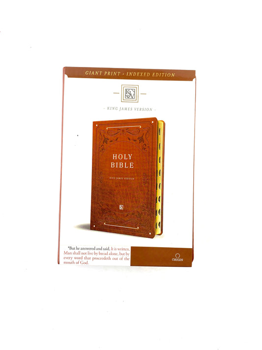 Biblia en ingles holy bible king james version cafe con índice