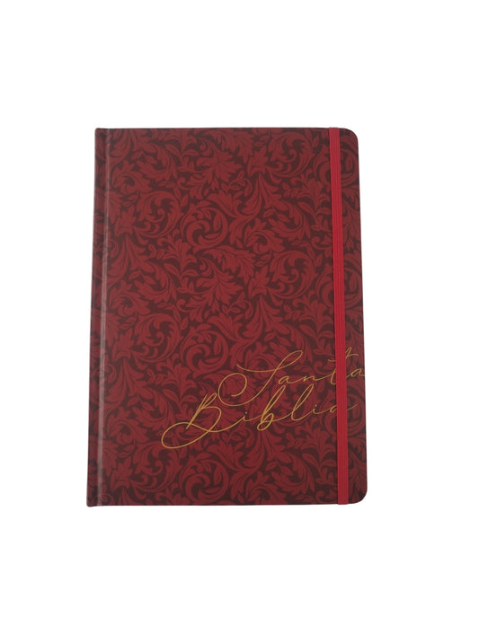 Biblia De Apuntes RVR 1960 tapa dura, Vino Tinto(Edición Cantos Pintados) by Reina-Valera1960