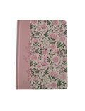 Biblia de Apuntes RVR 1960. Tapa dura, rosada con flores by Cipriano Valera