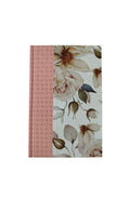 La Biblia Católica: Edición letra grande. Tapa dura, Tela rosada con flores by Cipriano Valera
