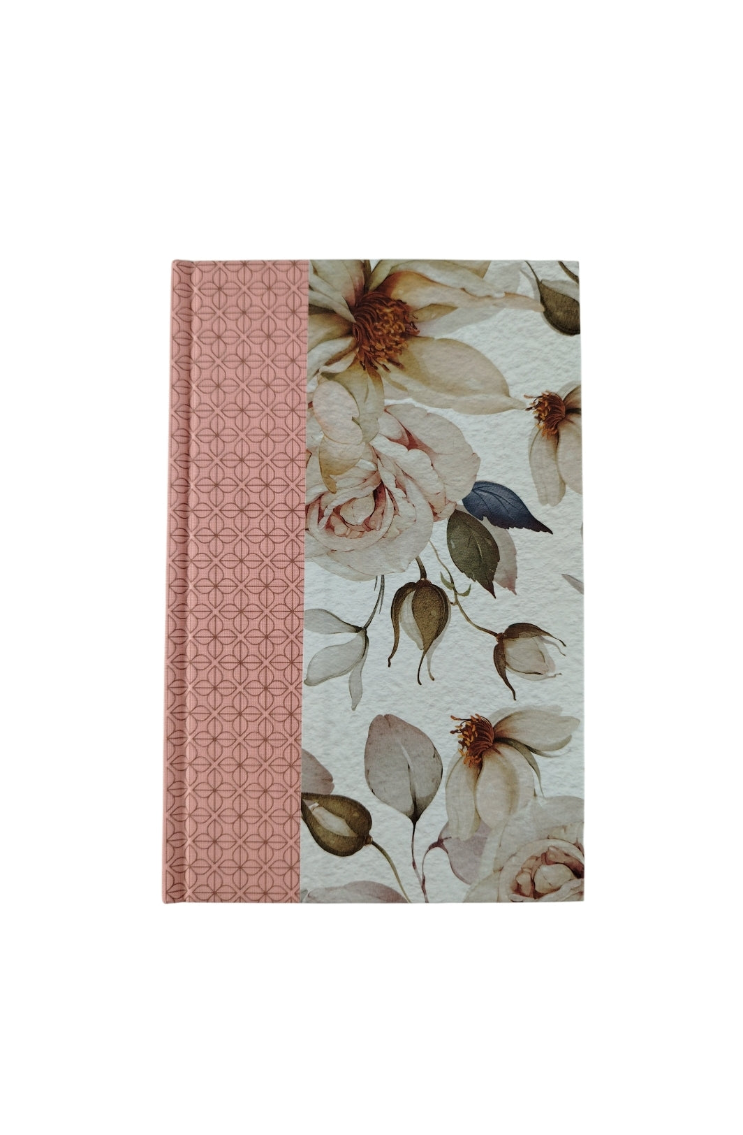 La Biblia Católica: Edición letra grande. Tapa dura, Tela rosada con flores by Cipriano Valera