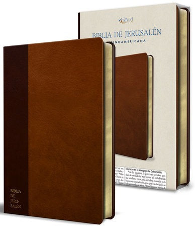 Biblia Católica Biblia de Jerusalén Latinoamericana símil piel marrón by Cipriano Valera