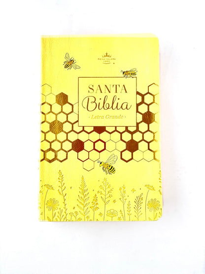 Biblia rvr 1960 amarilla-abejas sin cierre by Reina Valera 1960