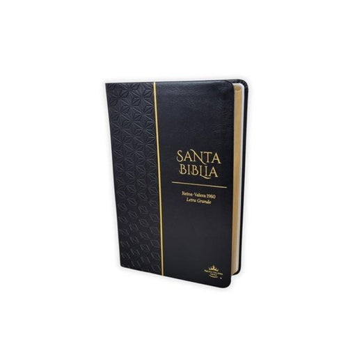 Biblia RVR negro geométrico canto dorado premios y regalos by Reina Valera 1960
