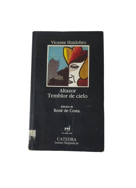 Altazor Temblor de cielo by Vicente Huidobro