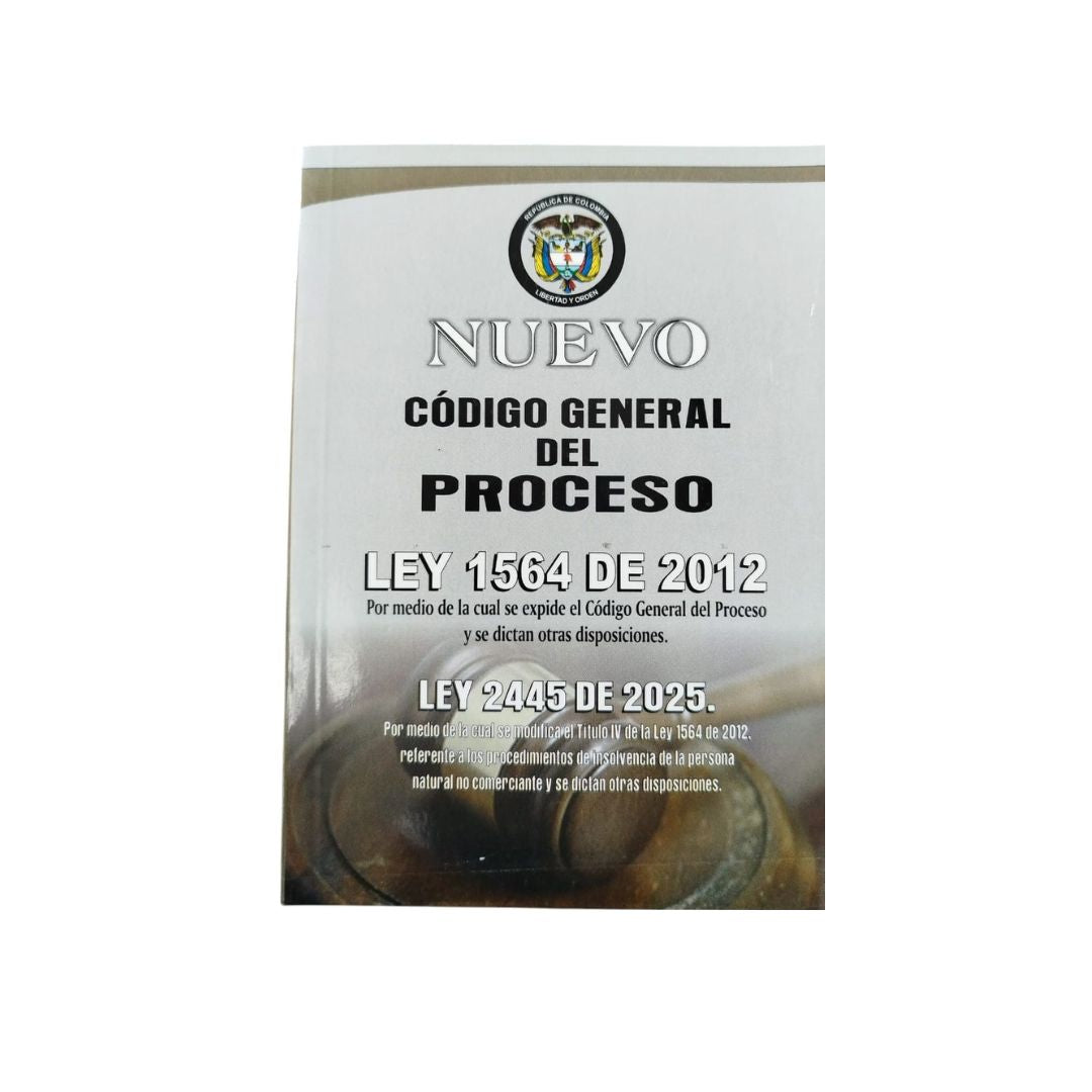 Nuevo código general del proceso by sin autor