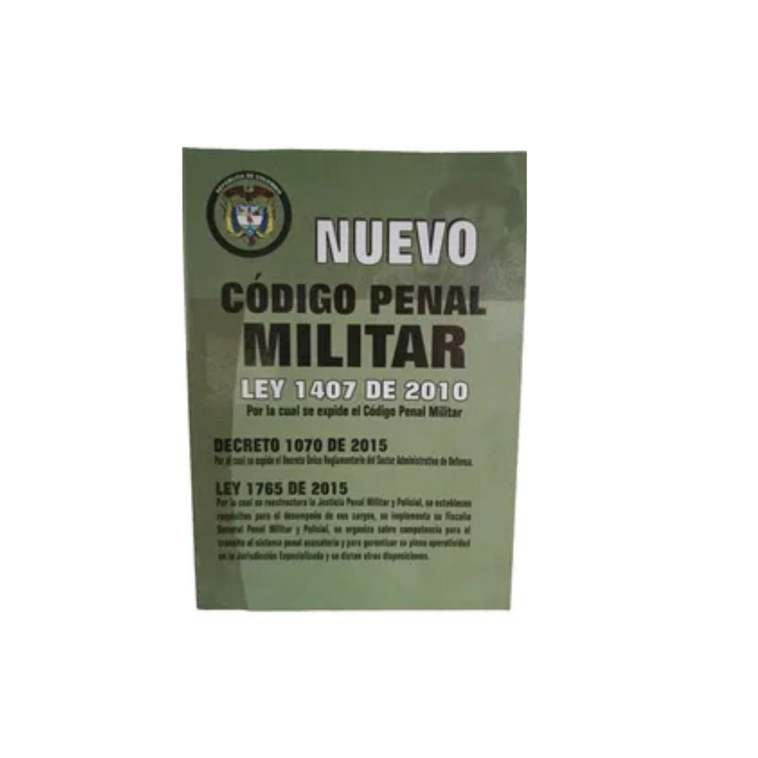 Nuevo código penal militar ley 1407 de 2010 by varios