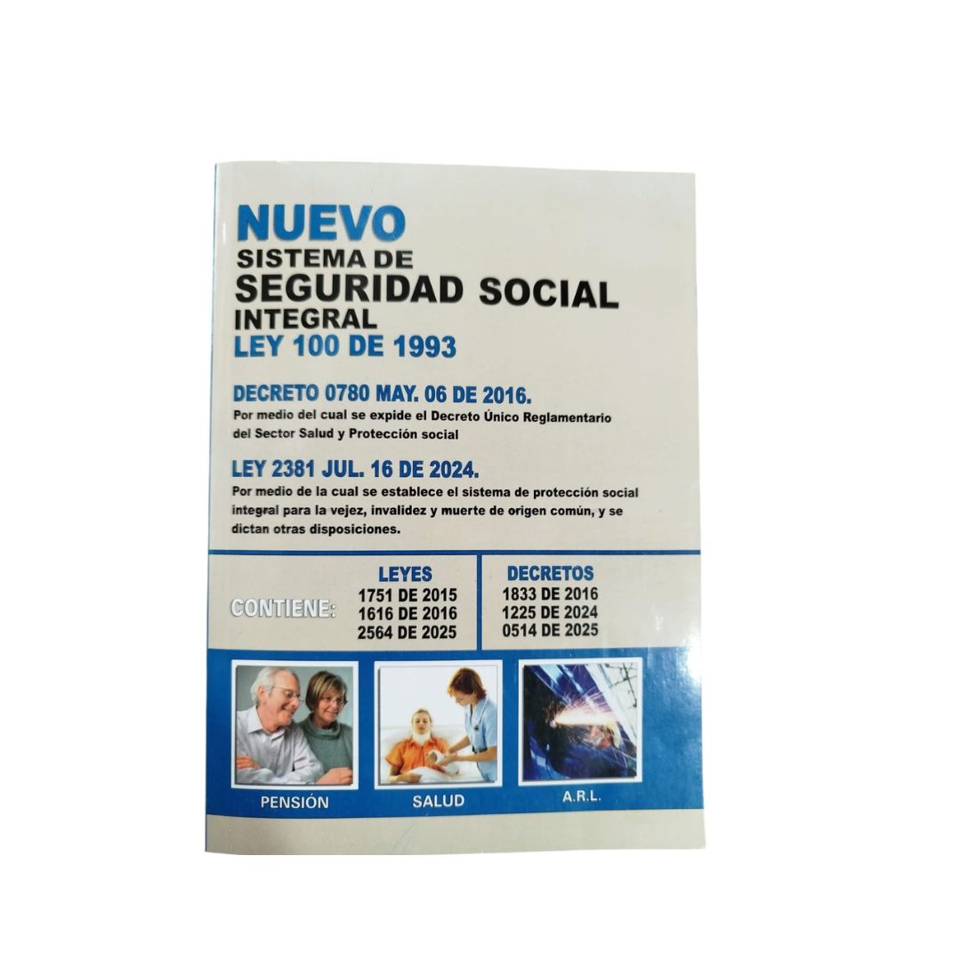 Nuevo sistema de seguridad social integral ley 100 de 1993 by sin autor