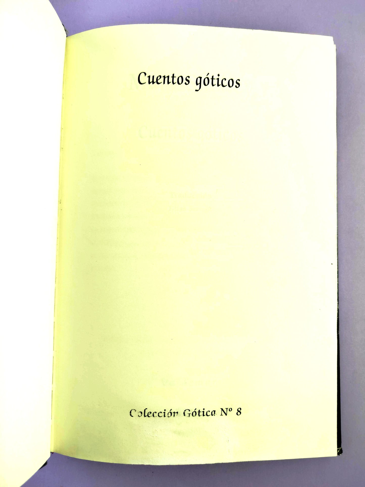 Cuentos góticos by Mary Shelley