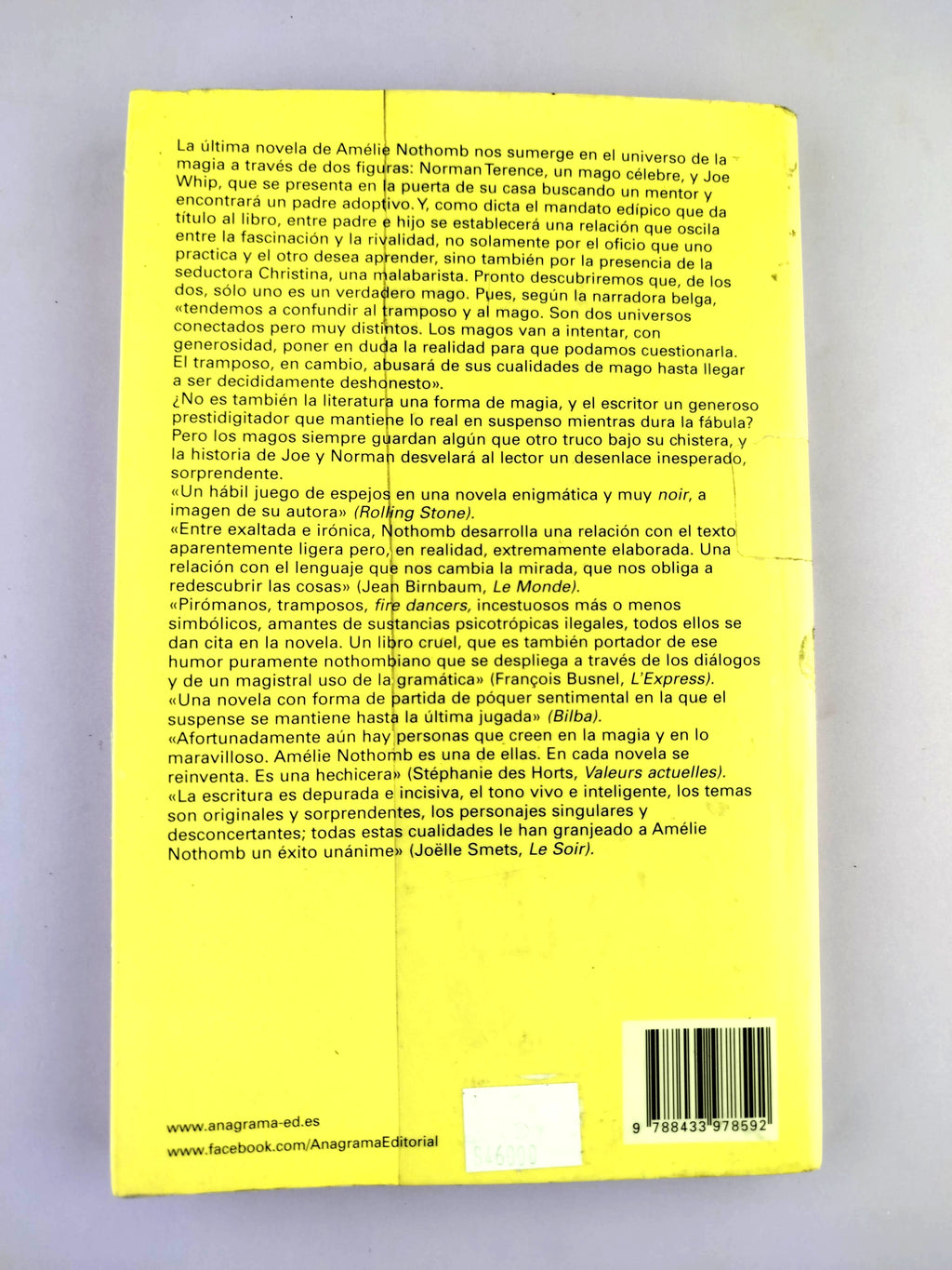 Matar al padre by Amélie Nothomb