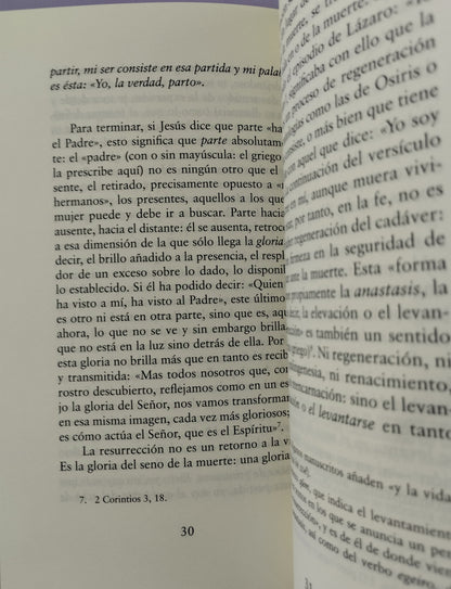 Noli me tangere.Ensayo sobre el levantamiento del cuerpo