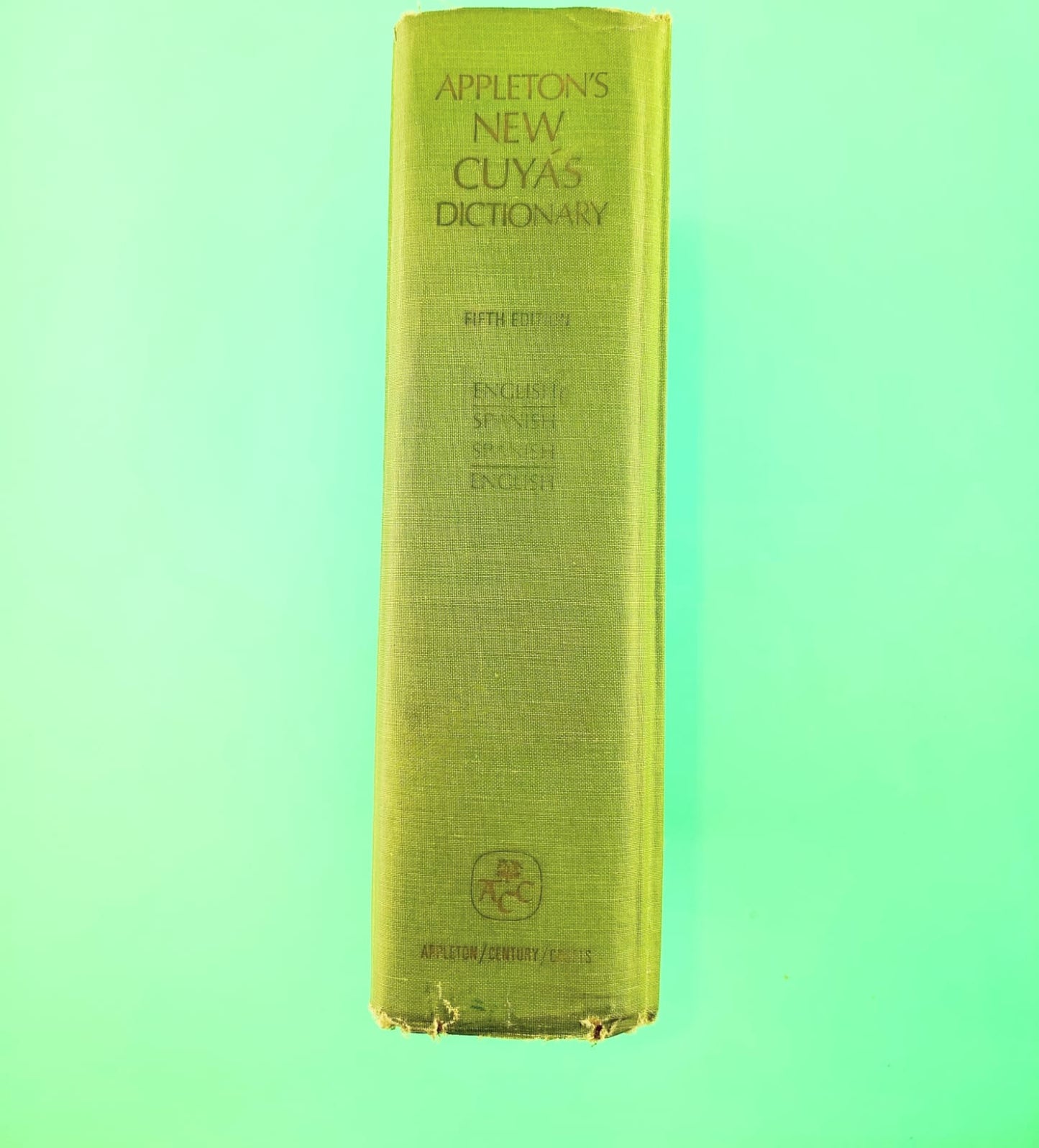 Appleton's New Cuyas English-Spanish and Spanish-English Dictionary by Acc