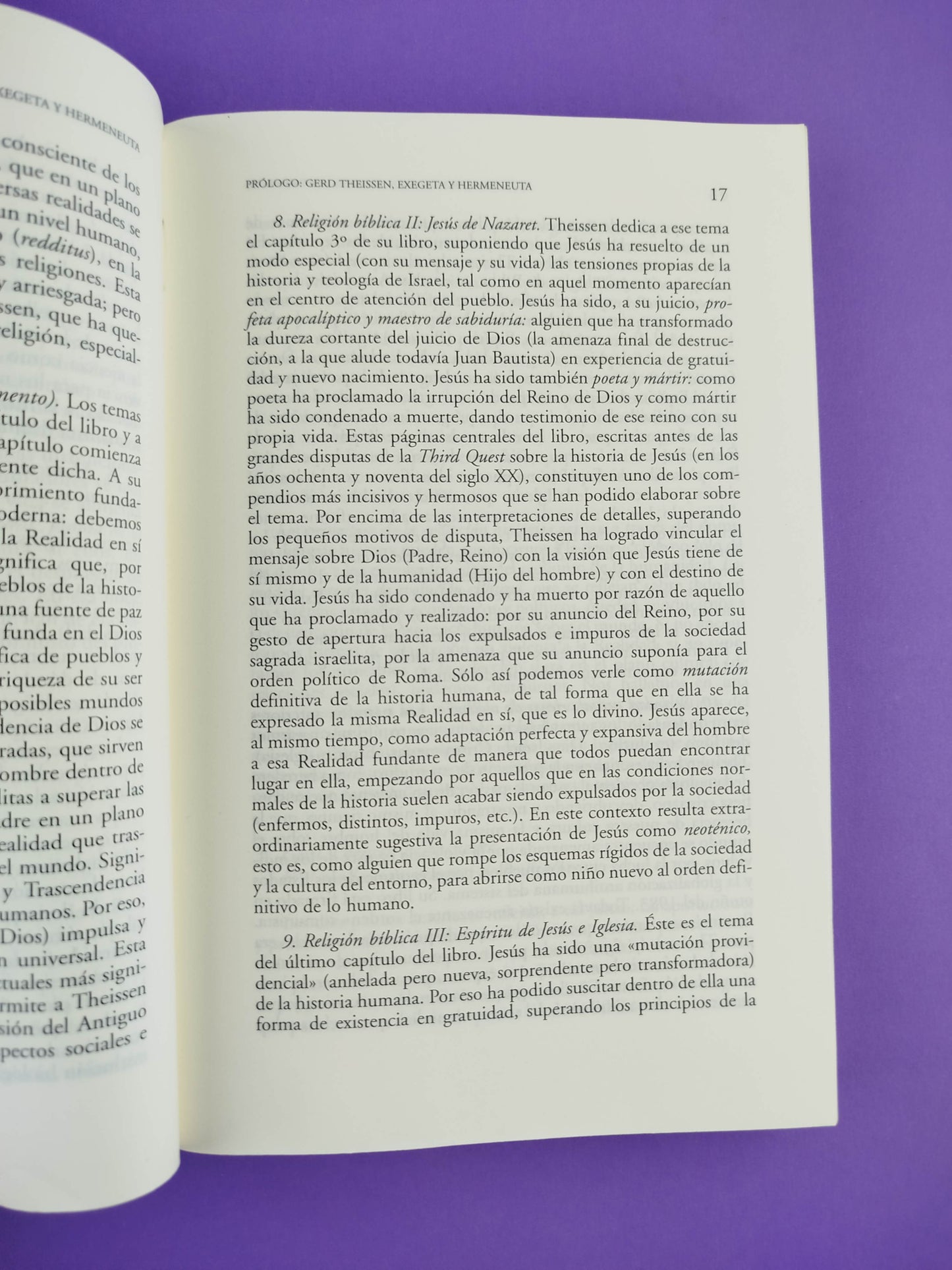 La fe bíblica una perspectiva evolucionista