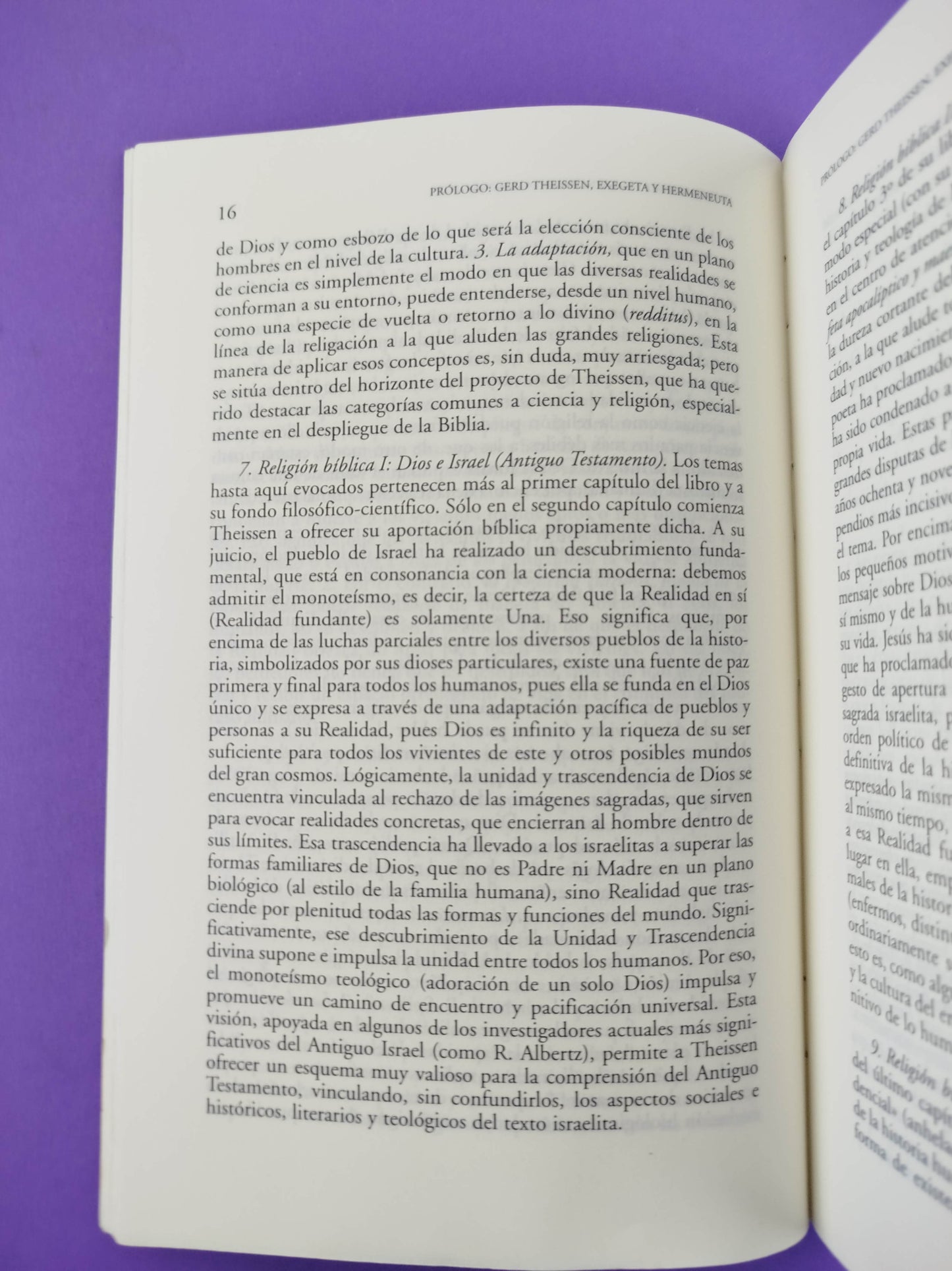 La fe bíblica una perspectiva evolucionista