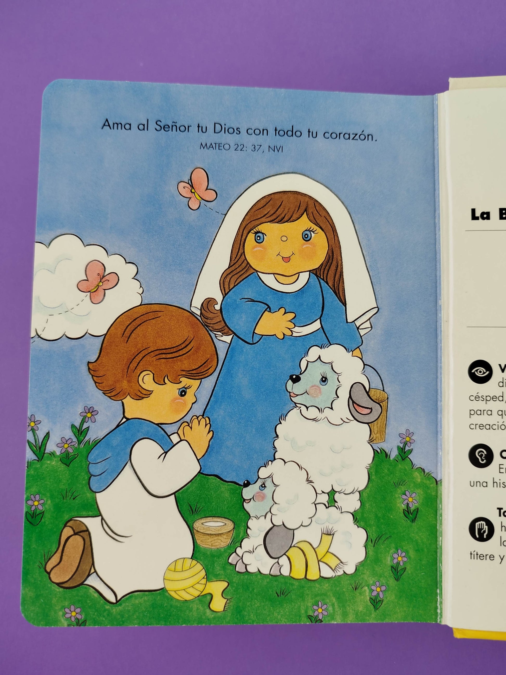 Biblia para bebes más historias acartonada by Varios