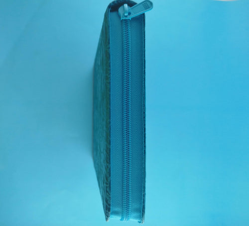 Biblia letra gigante azul aguamarina gris con índice by Reina Valera 1960