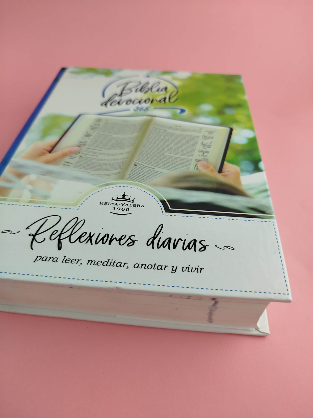 Biblia Rvr 60 Devocional 365 Reflexiones Diarias by libreriatroya.com