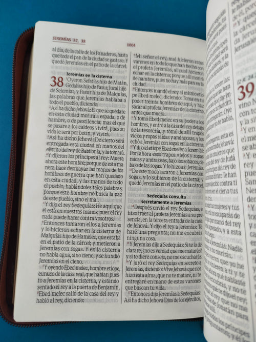 Biblia Rvr 055 Vinotinto Borde Dorado by libreriatroya.com