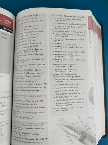 Biblia De Estudio Rvr Matthew Henry Negra