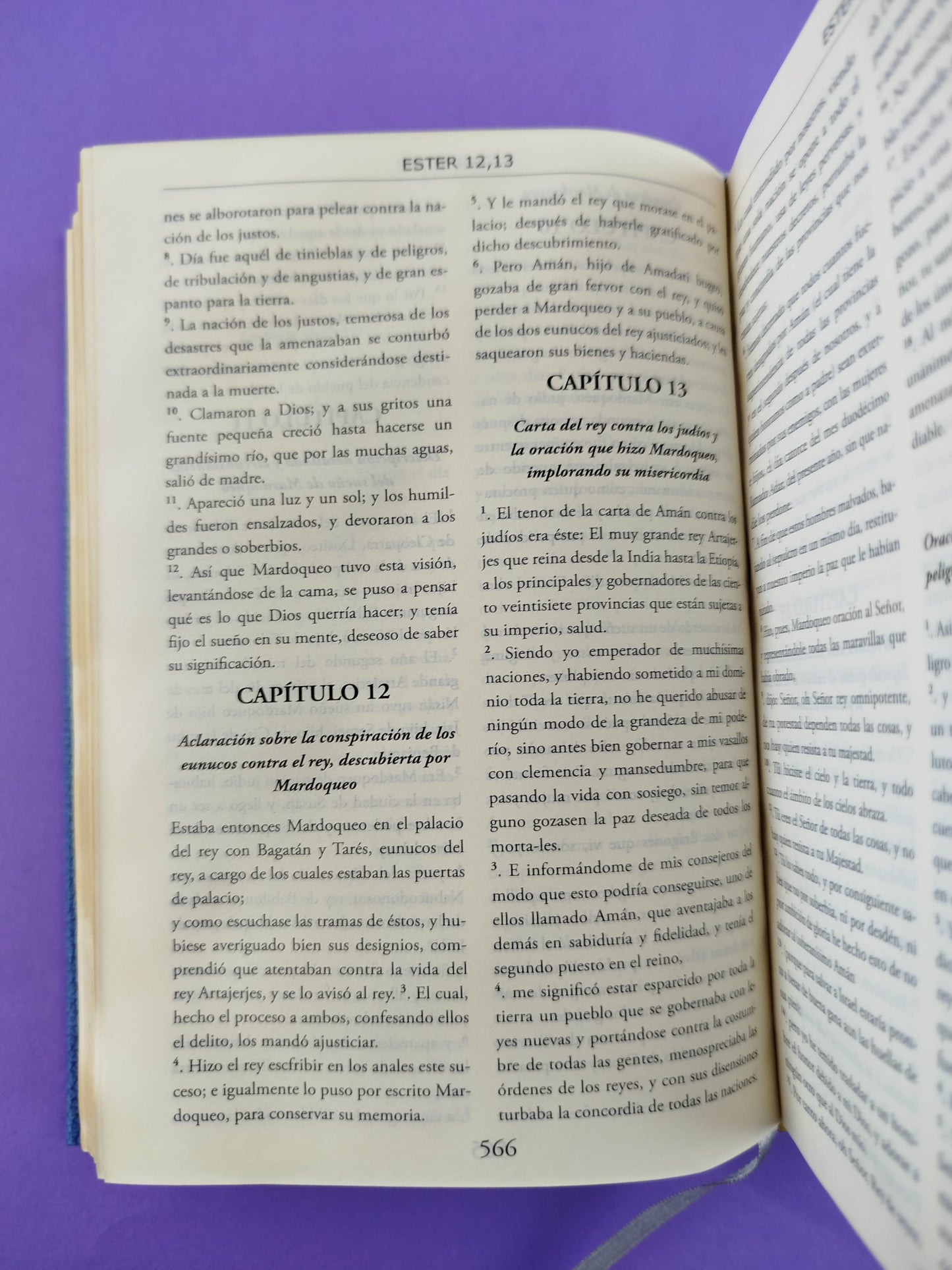 Biblia Dios me habla azul tapa dura borde dorado incluye libros deuterocanónicos