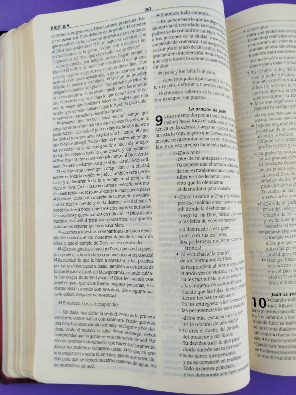 La biblia traducción en lenguaje actual vino tinto con deuterocanónicos en orden alejandrino by Lenguaje actual