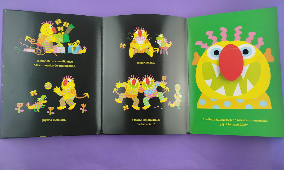 Monstruo Triste, Monstruo Feliz by Anne Miranda y Ed Emberley