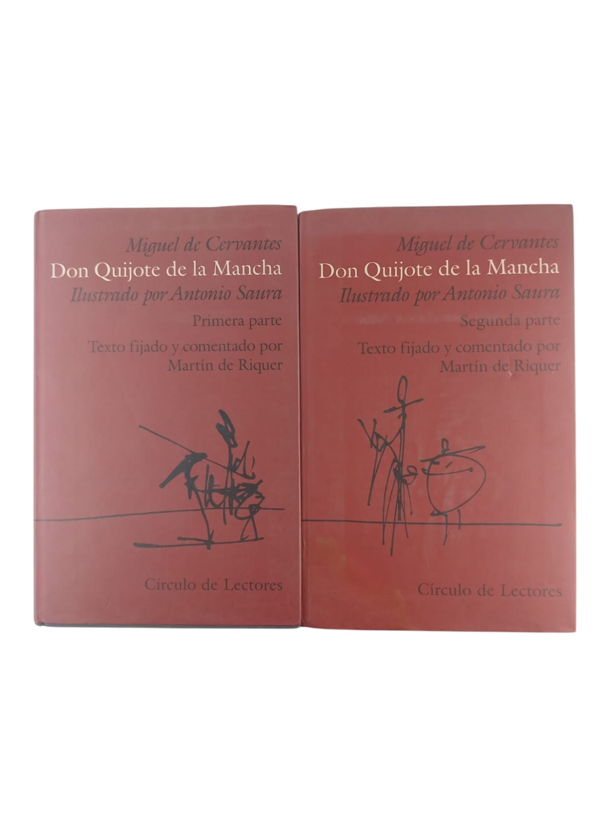 Don Quijote de la mancha 2 tomos by Miguel De Cervantes Saavedra