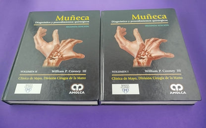 Muñeca diagnóstico y procedimientos quirúrgicos 2 edición volumen I Y II