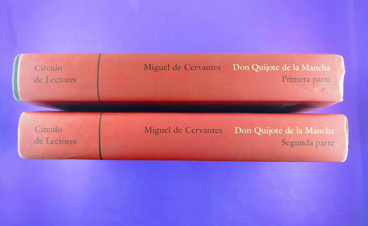 Don Quijote de la mancha 2 tomos by Miguel De Cervantes Saavedra