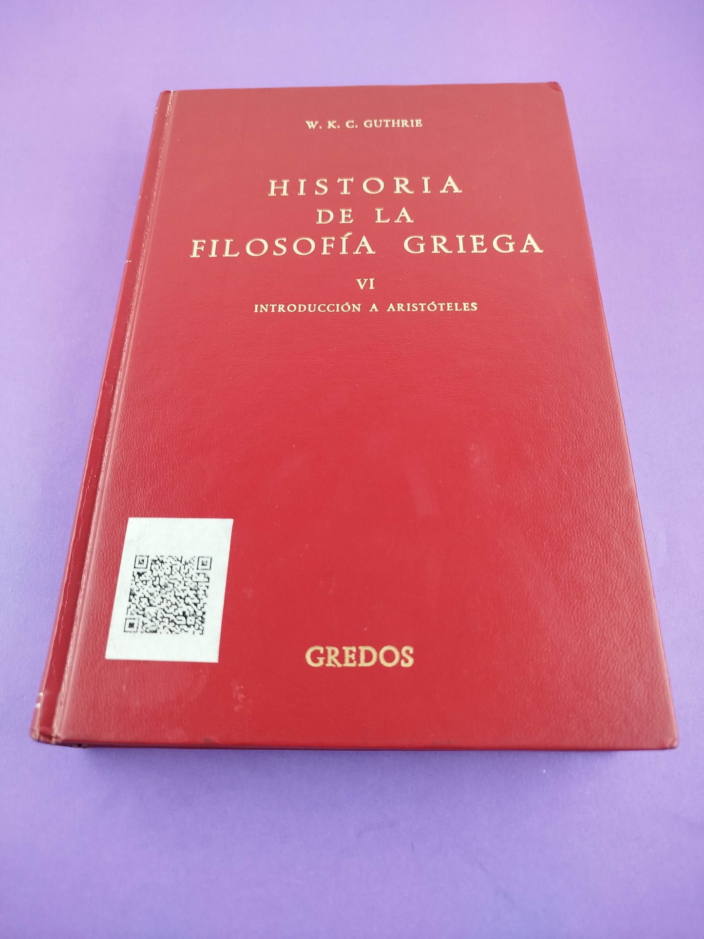 Historia de la filosofía griega 6 tomos
