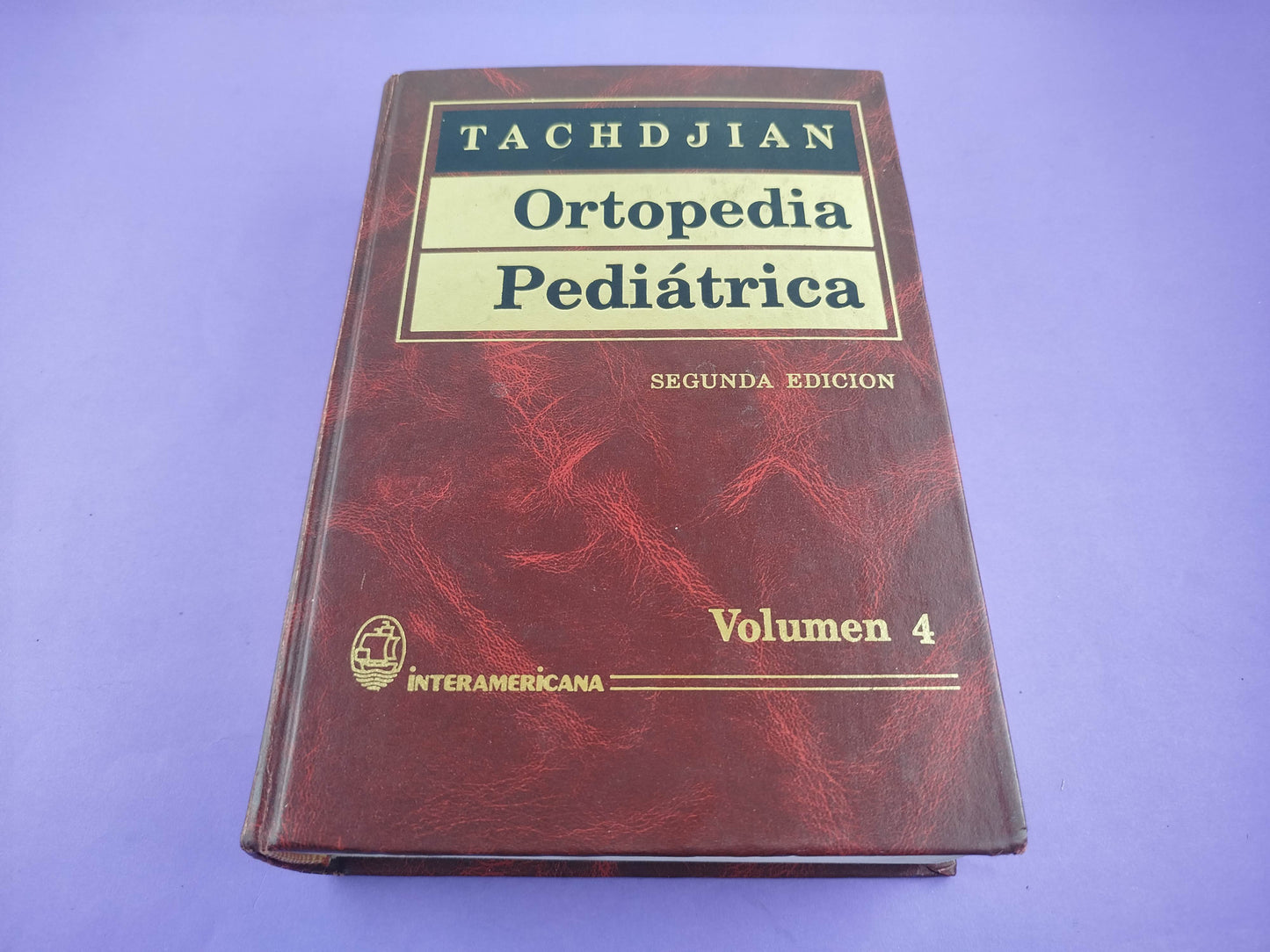 Ortopedia pediátrica segunda edición 4 tomos