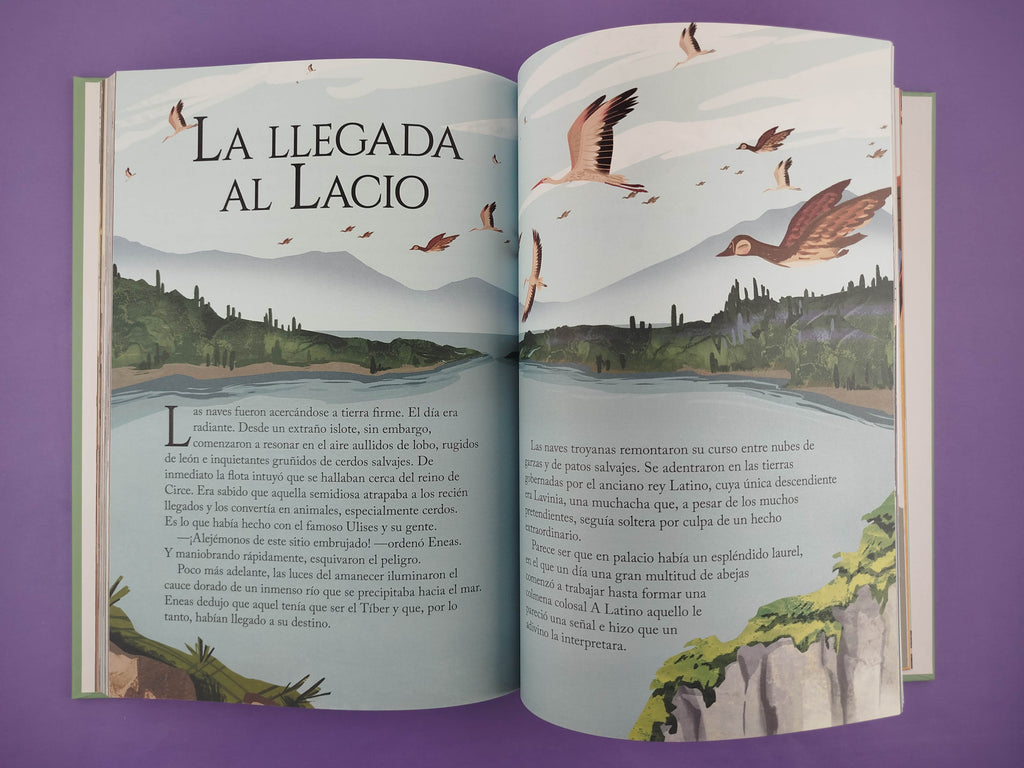 Las historias más bellas de la eneida de Virgilio by Lorenza Cingoli