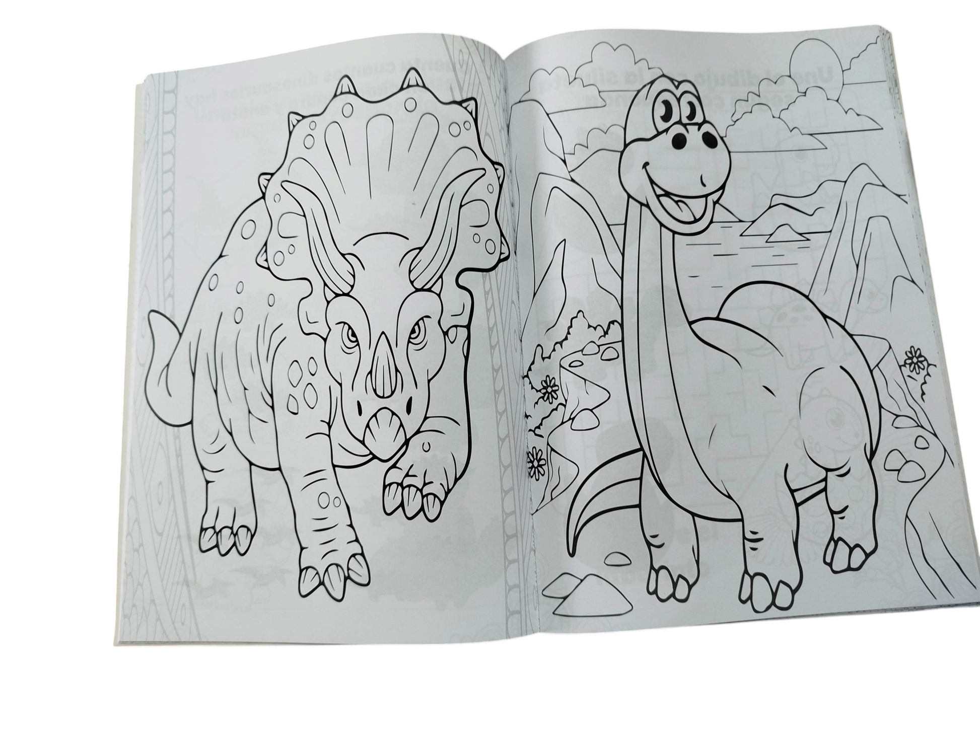 Dinosaurios juega, colorea y aprende 80 paginas by Varios