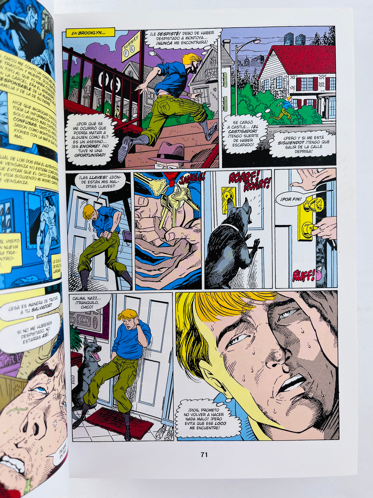 El castigador diario de guerra by Carl Potts Jim Lee