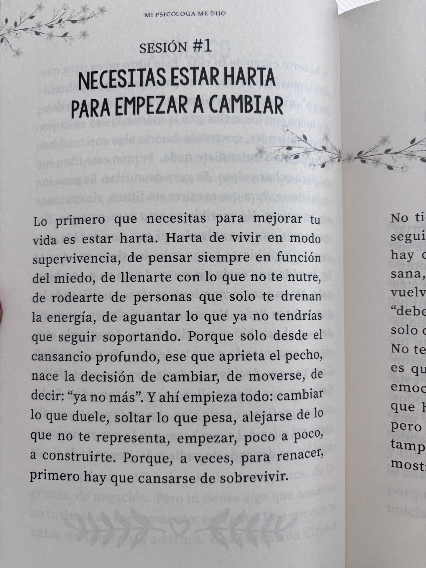 Mi psicóloga me dijo by katherine hoyer y yulibeth r.g
