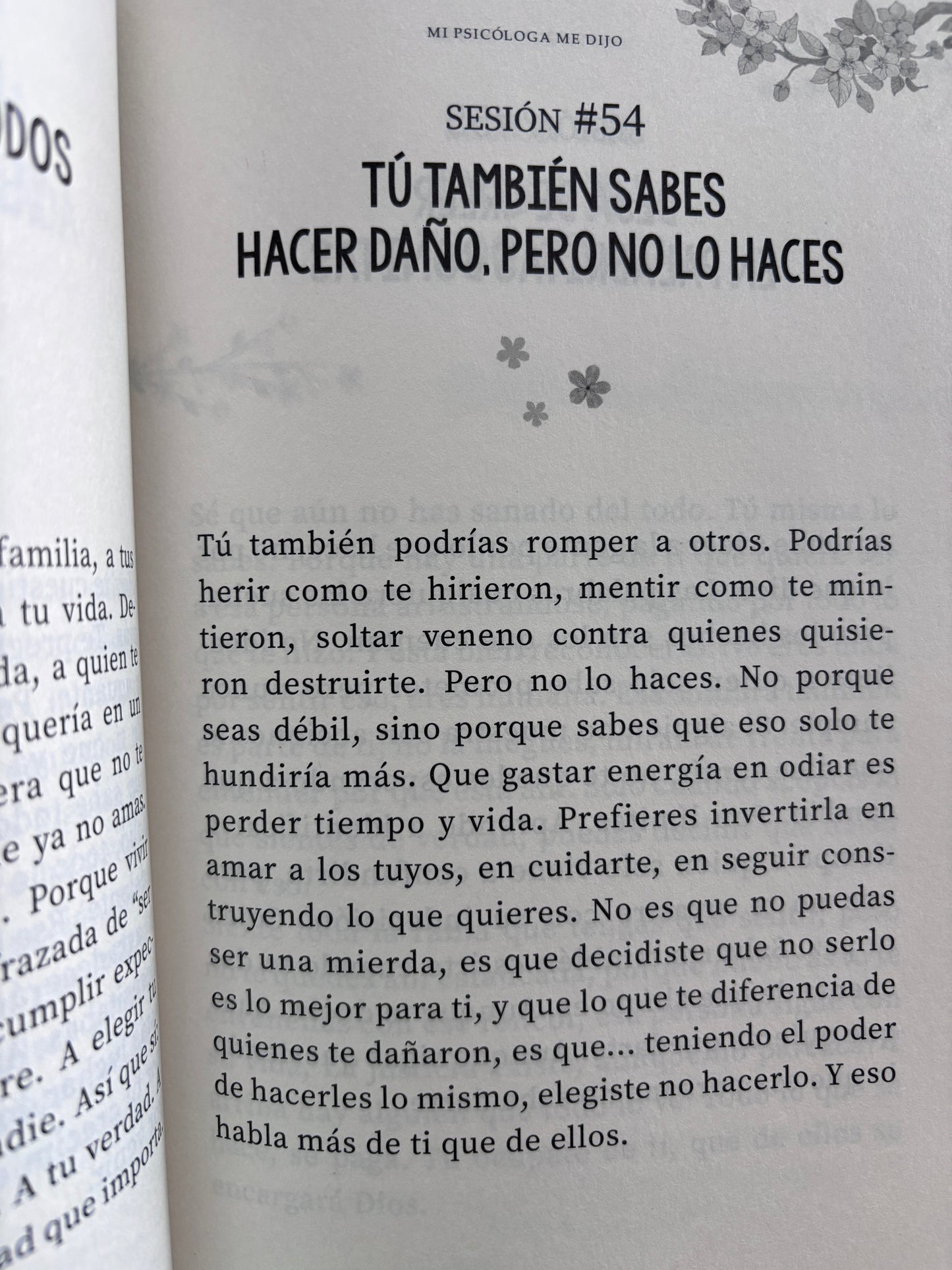 Mi psicóloga me dijo by katherine hoyer y yulibeth r.g