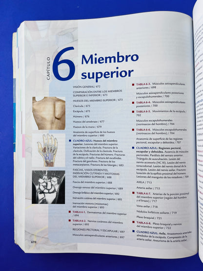 Anatomía con orientación clínica sexta edición