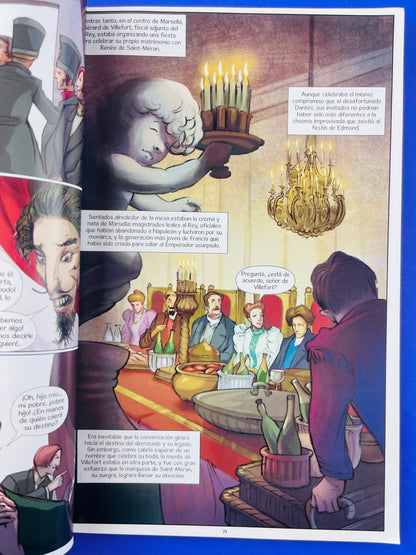 El conde de montecristo novela gráfica