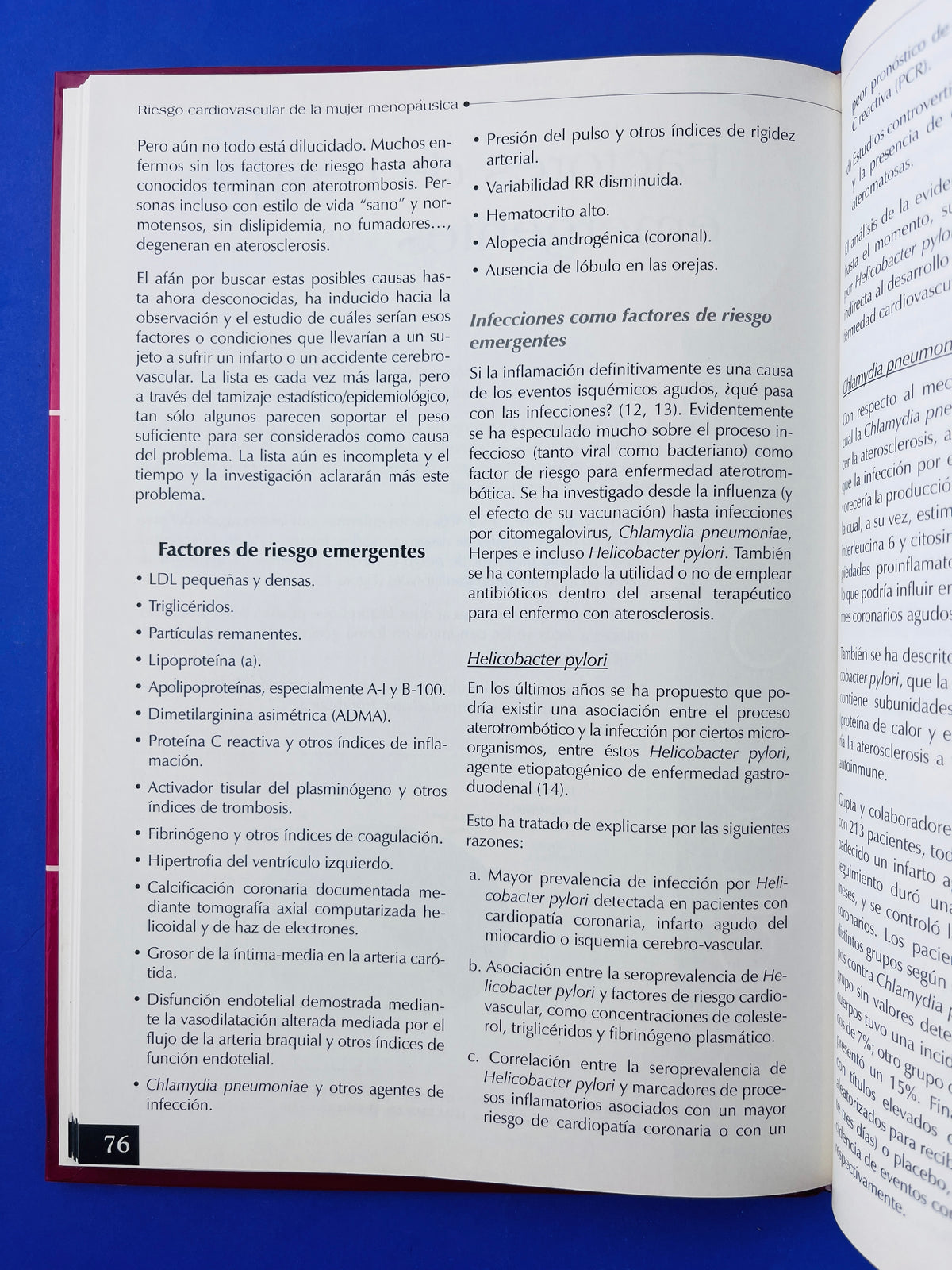 Riesgo cardiovascular de la mujer menopáusica by Enrique Melgarejo Jaime Urdinola