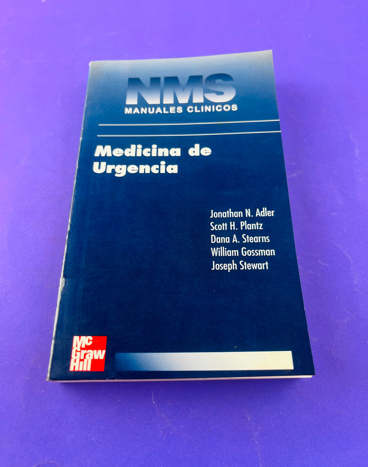 Nms manuales clinicos medicina de urgencia by Varios