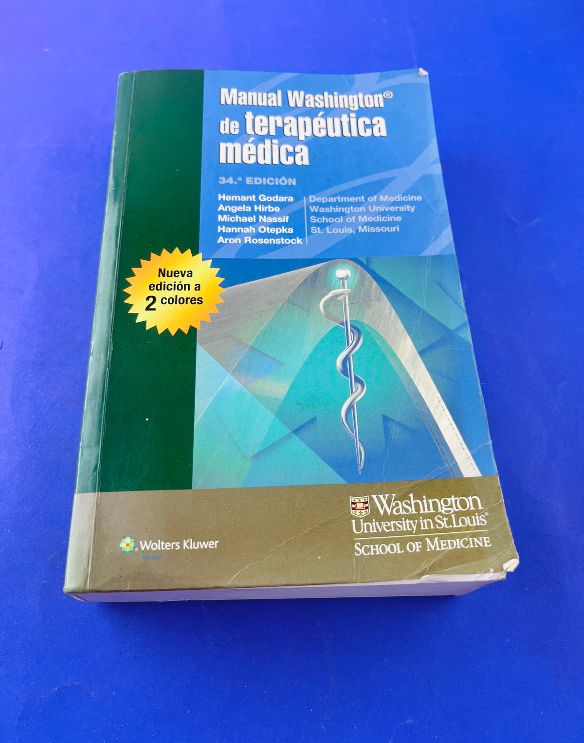 Manual Washington de terapéutica médica 34a edición by Hemant Godara Angela Hirbe Michael Nassif Hannah Otepka Aron Roenstock