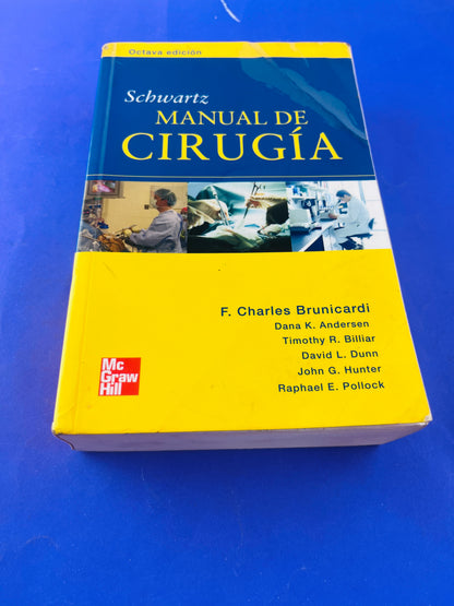 Schwartz Manual de cirugía octava edición