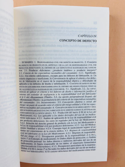 Responsabilidad civil por medicamento