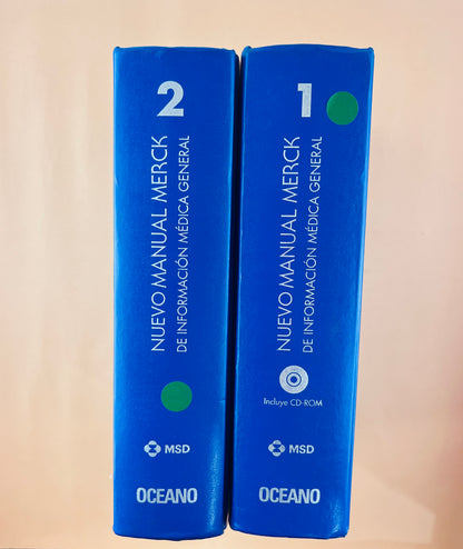 Nuevo manual merck de información médica general 2 tomos