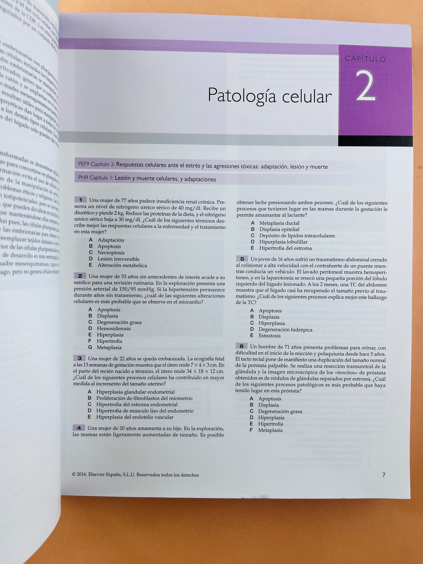 Robbins y Cotran repaso de anatomía patológica preguntas y respuestas cuarta edición