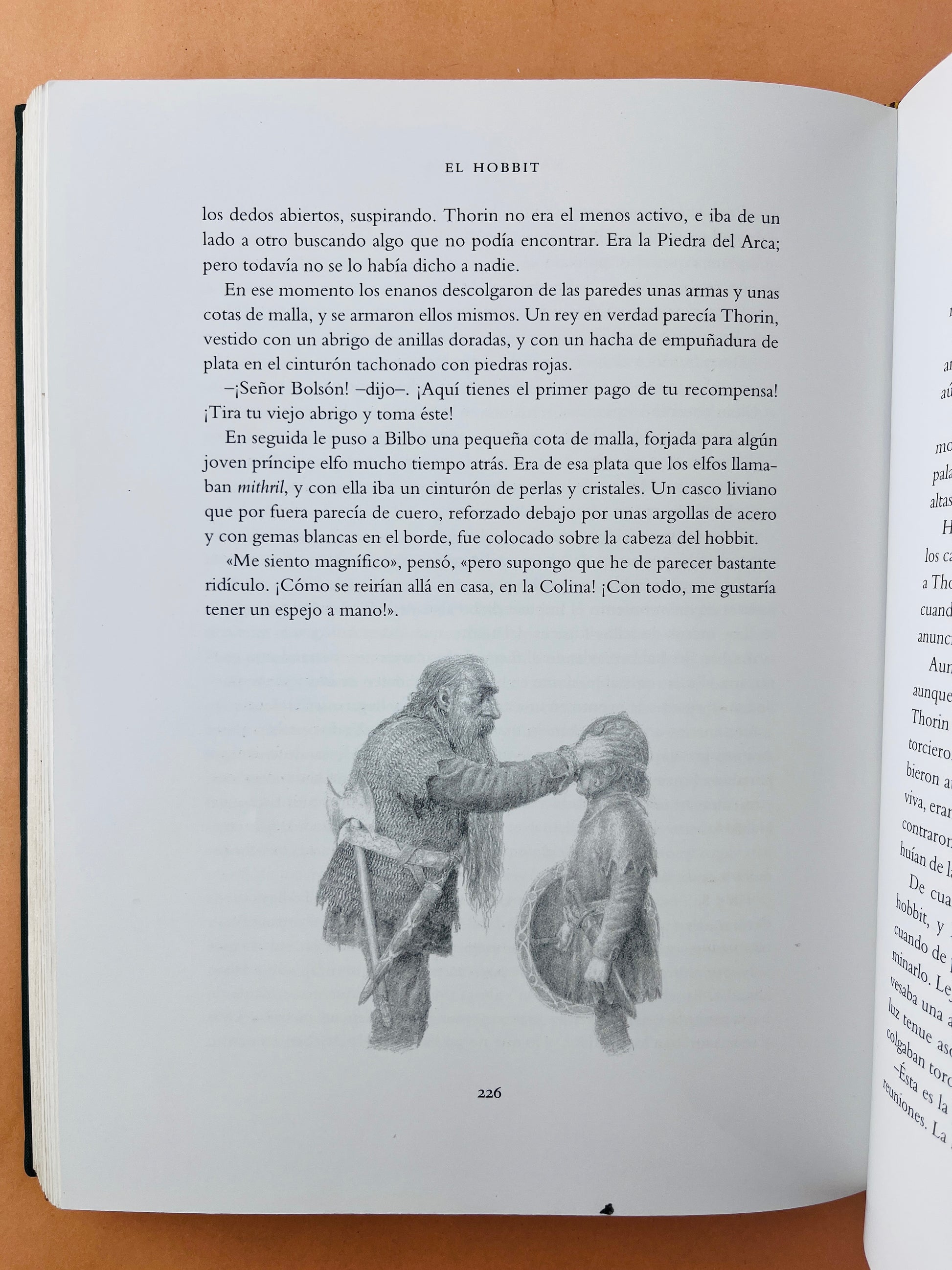 El hobbit ilustrado by J.R.R Tolkien