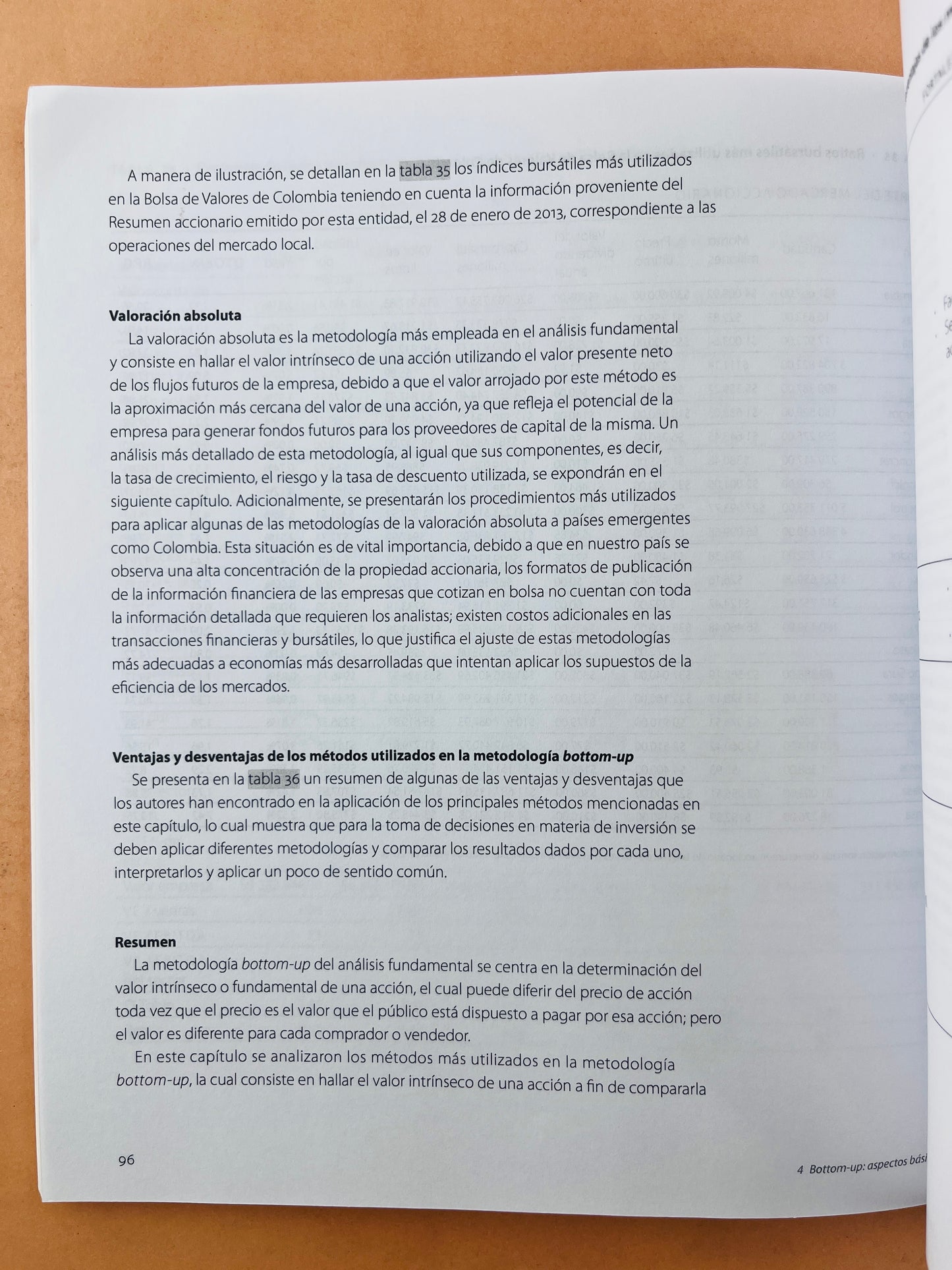 Análisis fundamental para la valoración y la toma de decisiones