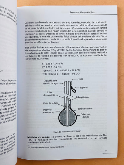 Riesgos físicos III tempreaturas extremas y ventilación segunda edición